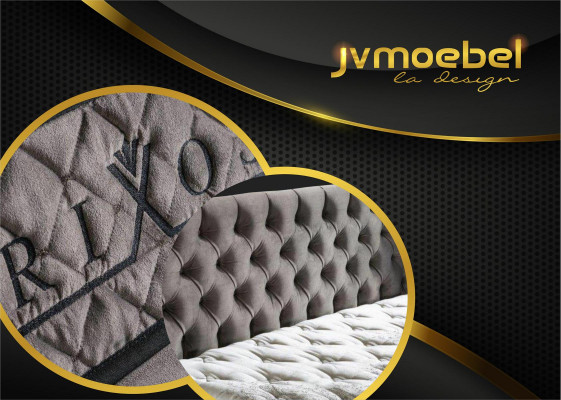 Bed frame fabric furniture luxury modern beds bed textile bedroom design