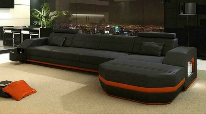 Modern flagship living room sofa set upholstery
