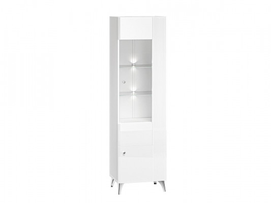 Display Cabinet Glass Bar Cabinet Home Decor Cabinets Wall Shelf Wood Display Case Furniture