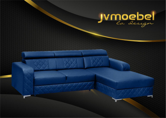 Sectional leather sofa L-shaped modern furniture design living area couch velvet fabric textile