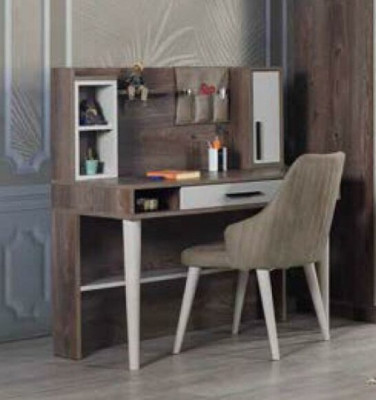 Children's room set bedroom wardrobe bed nightstand table 5-piece set.