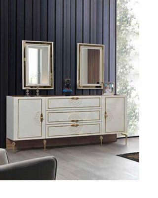 Console table mirror sideboard XXL console dresser sideboards 3-piece
