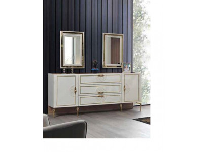 Console table mirror sideboard XXL console dresser sideboards 3-piece