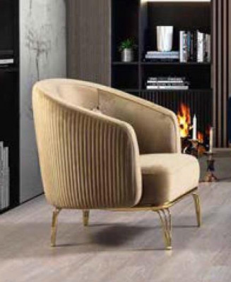 Armchair Modern Couch Sofa Relax Fabric Lounge Textile Seat Luxury Seat Polyester