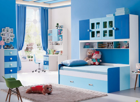 Designer room for youth & children's bedroom table bed dresser set new