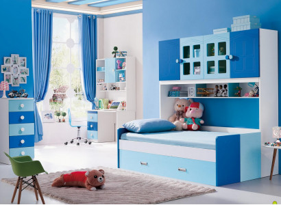 Designer room for youth & children's bedroom table bed dresser set new
