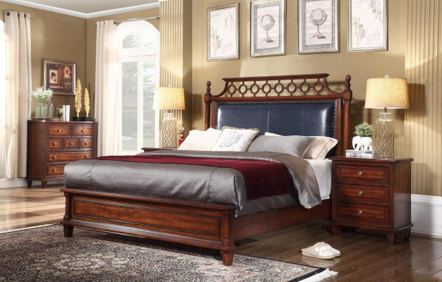 Designer Italian furniture bed double bedroom 180x200cm new beds leather
