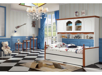 Beds Children's Youth Room Beds Wood Bedroom Living Country House Furniture New