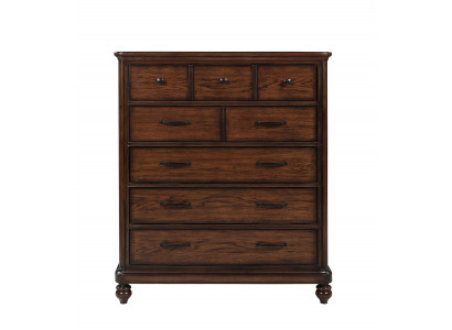 Country-style furniture high chest cabinet designer cabinets brown sideboard new