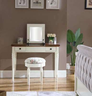 Dressing table mirror luxury console dresser bedroom console table wood new
