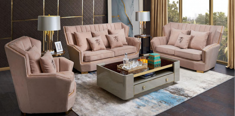 Upholstered Couches Couch Modern Luxury Sofa Set 3+2+1 Seater Design Sofa New