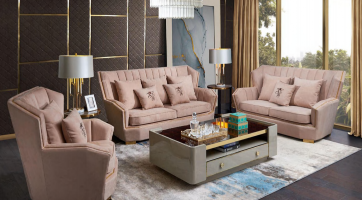 Upholstered Couches Couch Modern Luxury Sofa Set 3+2+1 Seater Design Sofa New