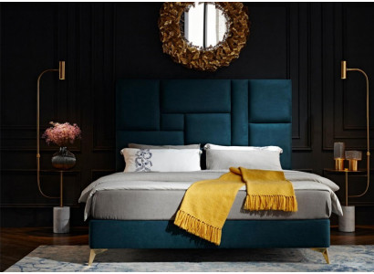 Design bed 180x200cm double bed bed marriage bed design luxury luxury upholstered bed new