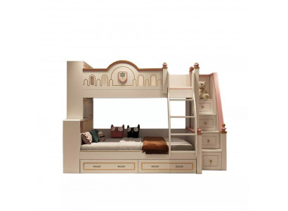 Children's bed bunk bed youth bed loft bed design modern bed children's room beds