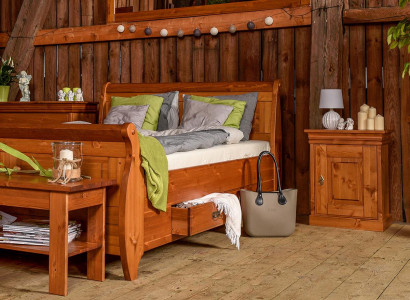 Luxury bed 2x nightstand 3-piece set beds double bed bedroom hotel marriage new