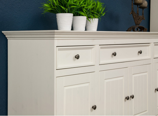 Designer country-style dresser buffet cabinet shelf wood luxury dressers sideboard