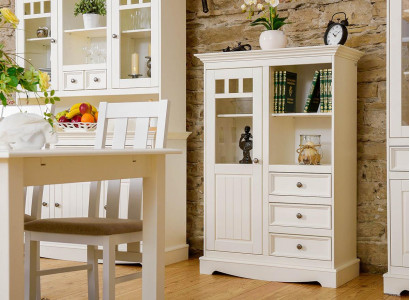 Country house sideboard cabinet shelves solid wood tall cabinet shelf book bar cabinets