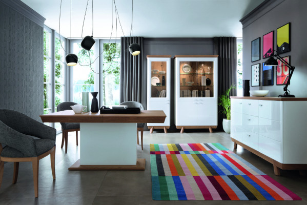 Modern display cabinet, living room tall cabinet, hotel filing cabinet Aspen AS-W2