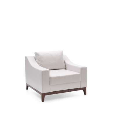 Upholstered Armchair Relax Lounge Designer Armchair Modern Relax Modern White Chair New