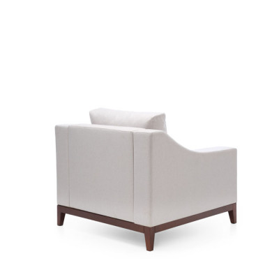 Upholstered Armchair Relax Lounge Designer Armchair Modern Relax Modern White Chair New