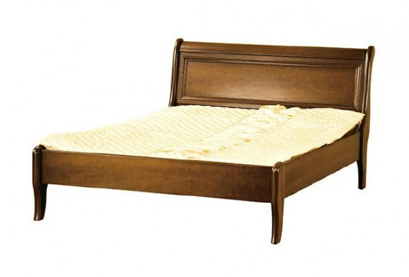 Classic bed, beds, marriage bed, double bed, wooden bed, country style - Model N-bed P