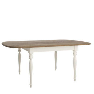 Large Table Dining Table Wooden Table Conference Table Extendable 190cm Model FL-S2