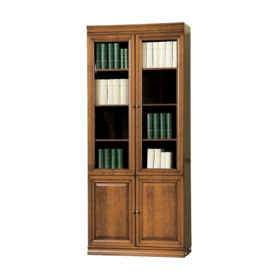 Classic cabinet bookcase bookshelf display cabinet glass cabinet