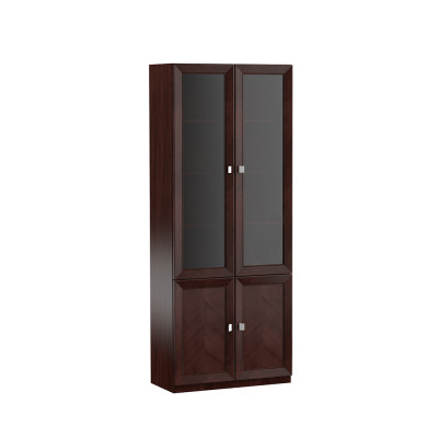 System office furniture display cabinet file cabinet classic wood cabinet shelf