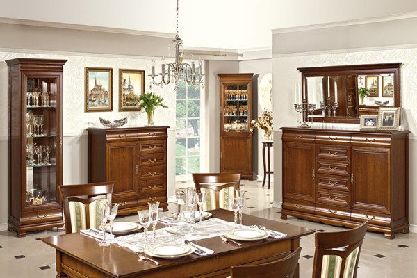 Classic sideboard cabinet country-style commode cabinet chest of drawers model N-K6A