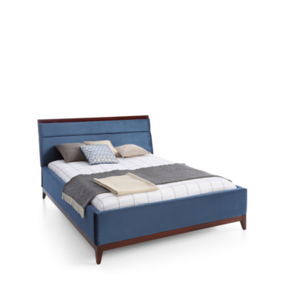 Luxury designer hotel bed TARANKO upholstered beds textile double marriage new