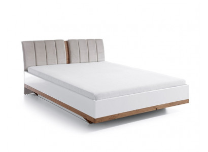 Classic bed beds double bed wooden bed country style - Model CM-B3
