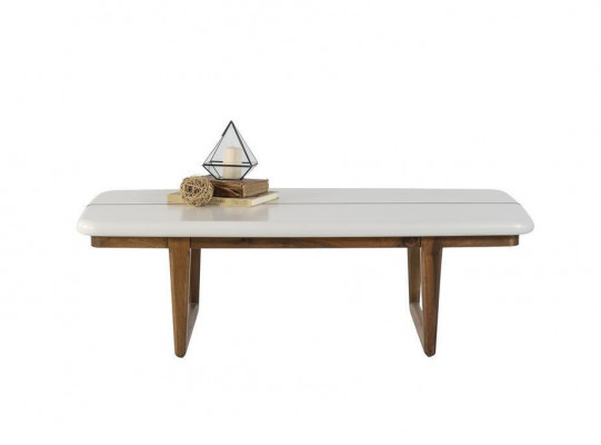 Coffee table wooden table side table wood white living room furniture new