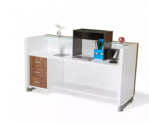 Reception desk hotel table furniture counter practice office law office