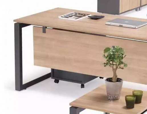 Exclusive office furniture corner desk, dresser, coffee table, 2x filing cabinets