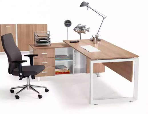 Office furniture desk filing cabinet coffee table 4-piece set furnishing