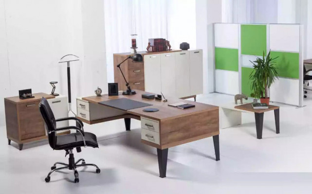 Designer desk exclusive office furniture table large executive desk