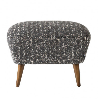 Modern stool, footstool, upholstered furniture, sitting stool, gray seat, new