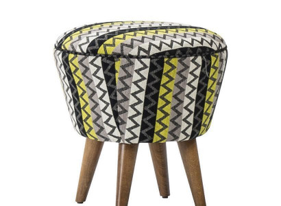 Colorful Ottoman Puff Luxury Stool Upholstered Furniture Stool Ottoman Brand New