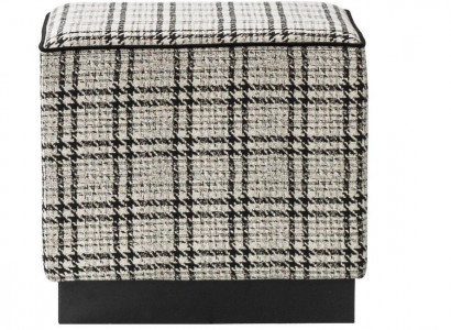 Modern stool upholstered furniture gray ottoman footstool luxury furniture