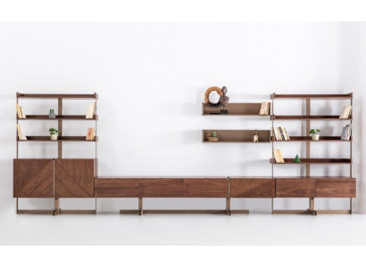 Modern living room wall unit display cabinet TV stand shelf living room furniture wood new