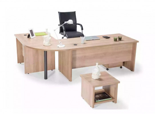 Corner desk table furniture sideboard office furnishing practice law office furniture 3-piece set