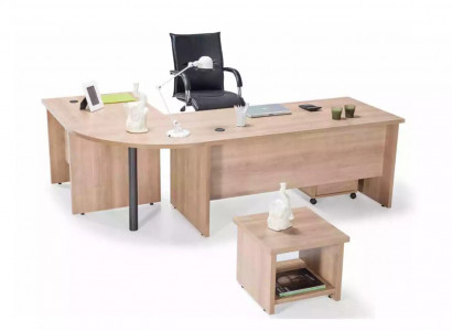 Corner desk table furniture sideboard office furnishing practice law office furniture 3-piece set