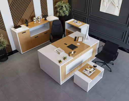 Reception desk table furniture counter practice office law firm hotel