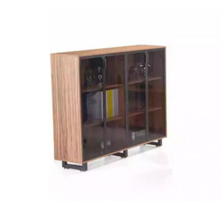 Office furniture desk chest of drawers filing cabinet coffee table set of 4 pieces.