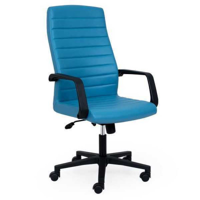 Luxury Faux Leather Office Chair Gaming Chair Office Chair New Swivel Chair Blue New