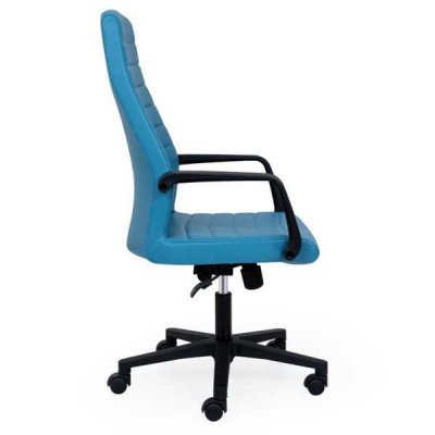 Luxury Faux Leather Office Chair Gaming Chair Office Chair New Swivel Chair Blue New