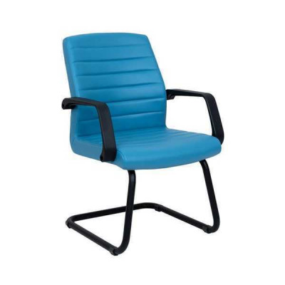 Waiting room office practice law office furniture blue leather chairs conference chair