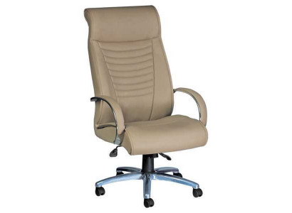 Stylish Gaming Chair Beige Office Chair Desk Swivel Chair Executive Chair