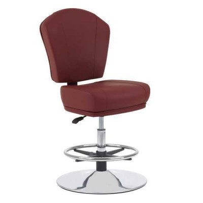 Modern barstool chair designer metal dining chair stool bar brown new