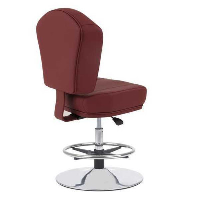Modern barstool chair designer metal dining chair stool bar brown new